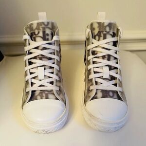 Dior Kids B23 Oblique High Top Sneakers EU29 US 11-11.5